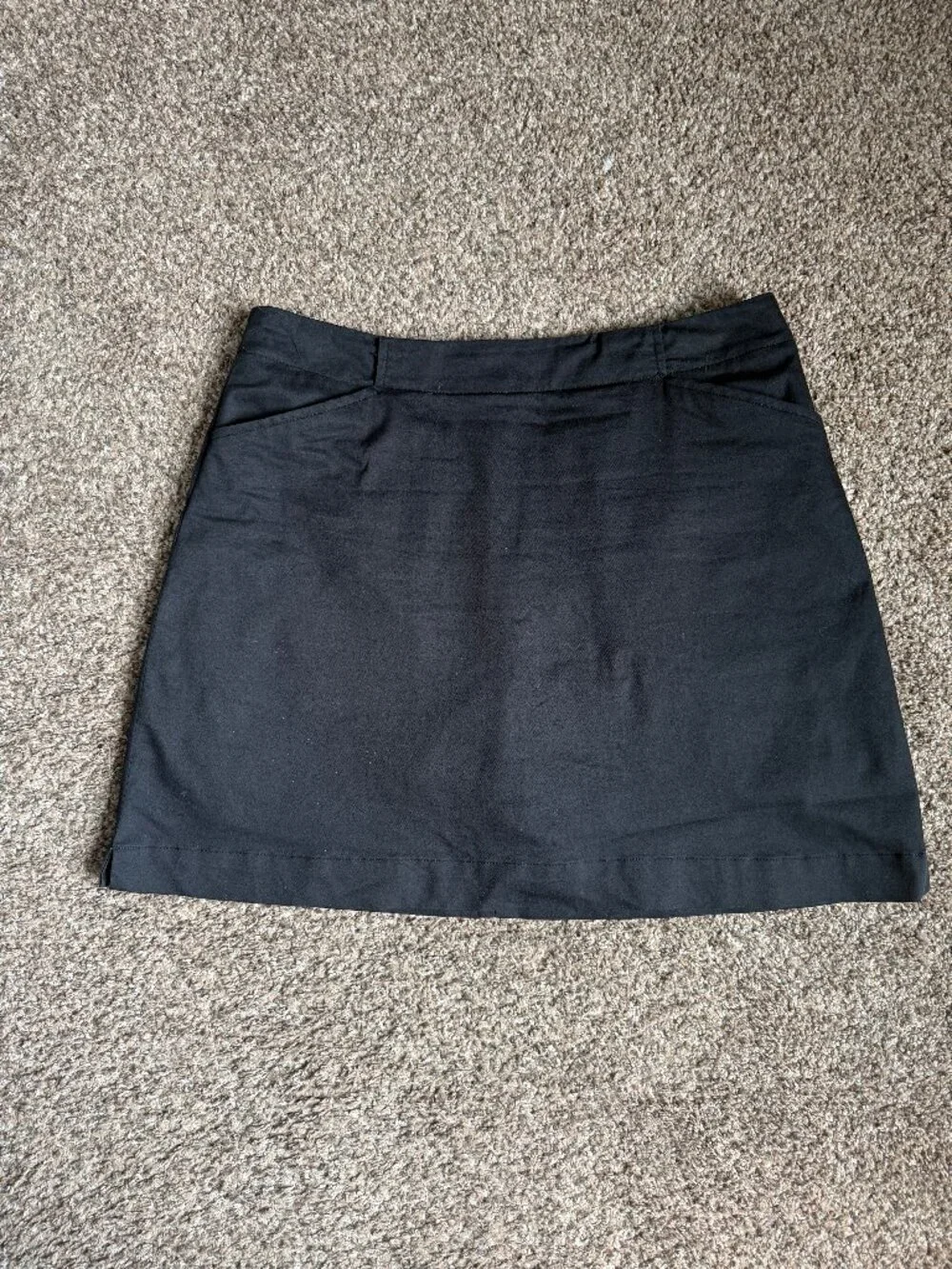 Nike Golf Black Dri-FIT Skort Skirt Athletic Women's Medium 17" Length - Picture 12 of 12